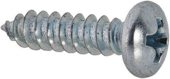 Value Collection - #7 Pan Head Phillips Sheet Metal Screw - Steel, 5/8" Length Under Head, Grade 2 - Industrial Tool & Supply