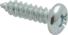 Value Collection - #8 Pan Head Phillips Sheet Metal Screw - Steel, 5/8" Length Under Head, Grade 2 - Industrial Tool & Supply