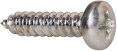 Value Collection - #8 Pan Head Phillips Sheet Metal Screw - Steel, 3/4" Length Under Head, Grade 2 - Industrial Tool & Supply