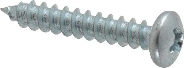 Value Collection - #8 Pan Head Phillips Sheet Metal Screw - Steel, 1" Length Under Head, Grade 2 - Industrial Tool & Supply