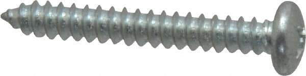 Value Collection - #8 Pan Head Phillips Sheet Metal Screw - Steel, 1-1/4" Length Under Head, Grade 2 - Industrial Tool & Supply