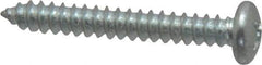 Value Collection - #8 Pan Head Phillips Sheet Metal Screw - Steel, 1-1/4" Length Under Head, Grade 2 - Industrial Tool & Supply