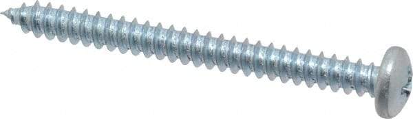 Value Collection - #8 Pan Head Phillips Sheet Metal Screw - Steel, 1-3/4" Length Under Head, Grade 2 - Industrial Tool & Supply