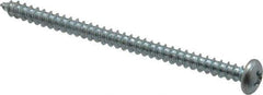Value Collection - #8 Pan Head Phillips Sheet Metal Screw - Steel, 2-1/2" Length Under Head, Grade 2 - Industrial Tool & Supply