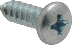 Value Collection - #10 Pan Head Phillips Sheet Metal Screw - Steel, 5/8" Length Under Head, Grade 2 - Industrial Tool & Supply