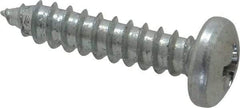 Value Collection - #10 Pan Head Phillips Sheet Metal Screw - Steel, 7/8" Length Under Head, Grade 2 - Industrial Tool & Supply