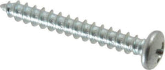 Value Collection - #10 Pan Head Phillips Sheet Metal Screw - Steel, 1-1/2" Length Under Head, Grade 2 - Industrial Tool & Supply