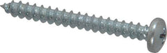 Value Collection - #10 Pan Head Phillips Sheet Metal Screw - Steel, 1-3/4" Length Under Head, Grade 2 - Industrial Tool & Supply