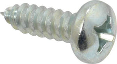 Value Collection - #12 Pan Head Phillips Sheet Metal Screw - Steel, 3/4" Length Under Head, Grade 2 - Industrial Tool & Supply