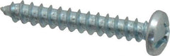 Value Collection - #12 Pan Head Phillips Sheet Metal Screw - Steel, 1-1/2" Length Under Head, Grade 2 - Industrial Tool & Supply