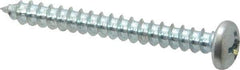Value Collection - #12 Pan Head Phillips Sheet Metal Screw - Steel, 2" Length Under Head, Grade 2 - Industrial Tool & Supply