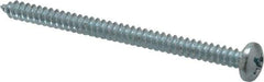 Value Collection - #12 Pan Head Phillips Sheet Metal Screw - Steel, 3" Length Under Head, Grade 2 - Industrial Tool & Supply