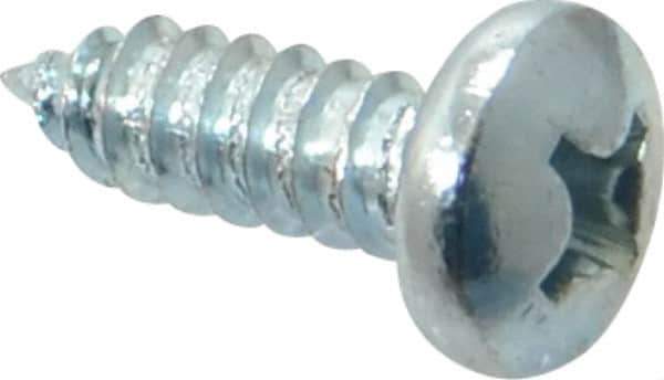 Value Collection - #14 Pan Head Phillips Sheet Metal Screw - Steel, 3/4" Length Under Head, Grade 2 - Industrial Tool & Supply