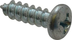 Value Collection - #14 Pan Head Phillips Sheet Metal Screw - Steel, 7/8" Length Under Head, Grade 2 - Industrial Tool & Supply