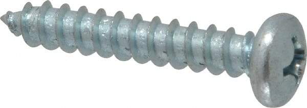 Value Collection - #14 Pan Head Phillips Sheet Metal Screw - Steel, 1-1/2" Length Under Head, Grade 2 - Industrial Tool & Supply