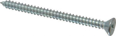 Value Collection - #6 Flat Head Phillips Sheet Metal Screw - Steel, 1-3/4" OAL, Grade 2 - Industrial Tool & Supply