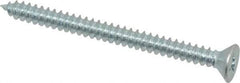 Value Collection - #8 Flat Head Phillips Sheet Metal Screw - Steel, 2" OAL, Grade 2 - Industrial Tool & Supply