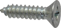 Value Collection - #14 Flat Head Phillips Sheet Metal Screw - Steel, 1" OAL, Grade 2 - Industrial Tool & Supply
