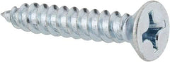 Value Collection - #14 Flat Head Phillips Sheet Metal Screw - Steel, 1-1/2" OAL, Grade 2 - Industrial Tool & Supply