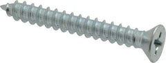 Value Collection - #14 Flat Head Phillips Sheet Metal Screw - Steel, 2" OAL, Grade 2 - Industrial Tool & Supply