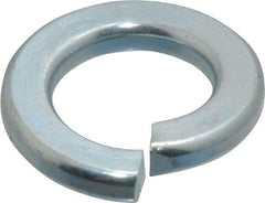 Value Collection - 5/8", 0.156" Thick Split Lock Washer - Alloy Steel, Zinc-Plated Finish, 0.628" Min ID, 0.641" Max ID, 1.073" Min OD, 1.079" Max OD - Industrial Tool & Supply