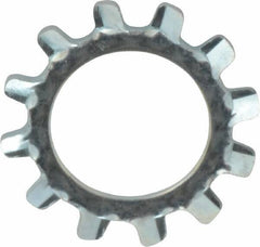 Value Collection - 7/16" Screw, 0.464" ID, Spring Steel External Tooth Lock Washer - 0.76" OD, Zinc-Plated, Grade 2 - Industrial Tool & Supply