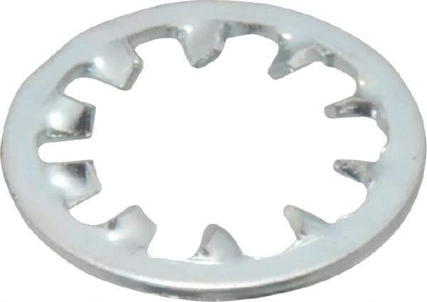Value Collection - 7/16" Screw, 0.464" ID, Steel Internal Tooth Lock Washer - 0.789" OD, Zinc-Plated, Grade 2 - Industrial Tool & Supply
