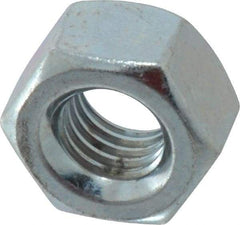 Value Collection - 9/16-12 UNC Steel Right Hand Heavy Hex Nut - 15/16" Across Flats, 0.5469" High, Zinc-Plated Finish - Industrial Tool & Supply