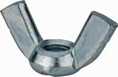 Value Collection - 5/8-11 UNC, Zinc Plated, Steel Standard Wing Nut - 2.76" Wing Span, 1.44" Wing Span - Industrial Tool & Supply