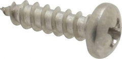 Value Collection - #8 Pan Head Phillips Sheet Metal Screw - Stainless Steel, 5/8" Length Under Head, Grade 18-8 - Industrial Tool & Supply