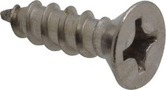 Value Collection - #12 Flat Head Phillips Sheet Metal Screw - Stainless Steel, 3/4" OAL, Grade 18-8 - Industrial Tool & Supply