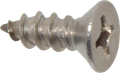 Value Collection - #14 Flat Head Phillips Sheet Metal Screw - Stainless Steel, 3/4" OAL, Grade 18-8 - Industrial Tool & Supply