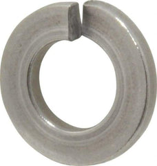 Value Collection - 1/4", 0.062" Thick Split Lock Washer - 18-8 Stainless Steel, 0.252" Min ID, 0.26" Max ID, 0.25" Min OD, 0.487" Max OD - Industrial Tool & Supply
