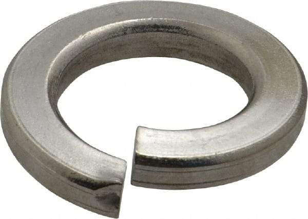 Value Collection - 1", 1/4" Thick Split Lock Washer - 18-8 Stainless Steel, 1.017" Min ID, 1.042" Max ID, 1.667" Min OD, 1.705" Max OD - Industrial Tool & Supply
