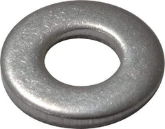 Value Collection - #10 Screw, Grade 18-8 Stainless Steel Standard Flat Washer - 7/32" ID x 1/2" OD, 0.049" Thick - Industrial Tool & Supply