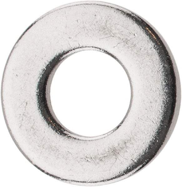 Value Collection - 1/4" Screw, Grade 18-8 Stainless Steel Standard Flat Washer - 9/32" ID x 5/8" OD, 0.045" Thick - Industrial Tool & Supply