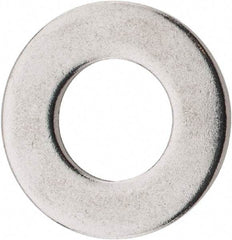 Value Collection - 3/8" Screw, Grade 18-8 Stainless Steel Standard Flat Washer - 13/32" ID x 13/16" OD, 0.065" Thick - Industrial Tool & Supply