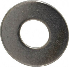 Value Collection - 7/16" Screw, Grade 18-8 Stainless Steel Standard Flat Washer - 1/2" ID x 1-1/4" OD, 0.083" Thick - Industrial Tool & Supply