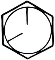 Value Collection - M8x1.25mm Metric Coarse, 75mm Length Under Head Hex Head Cap Screw - Partially Threaded, Grade 18-8 & Austenitic A2 Stainless Steel, 13mm Hex - Industrial Tool & Supply