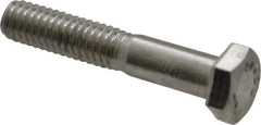 Value Collection - 5/16-18 UNC, 1-3/4" Length Under Head Hex Head Cap Screw - Grade 18-8 Stainless Steel, 1/2" Hex - Industrial Tool & Supply