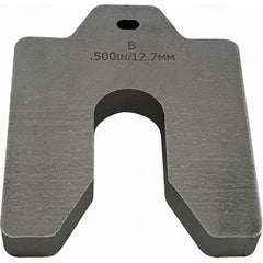 Maudlin Products - Metal Shim Stock Type: Slotted Shim Material: Stainless Steel - Industrial Tool & Supply