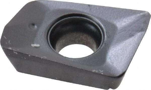 Seco - XOMX060204 M05 Grade MP3000 Carbide Milling Insert - TiAlN Finish, 0.096" Thick, 0.016" Corner Radius - Industrial Tool & Supply