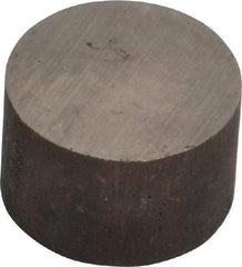 Eclipse - 0.689" Diam x 0.43" High, 0.4Lb Max Capacity Alnico Disc Magnet - 1 Pole, 1022°F Max Operating Temp, Uncoated - Industrial Tool & Supply