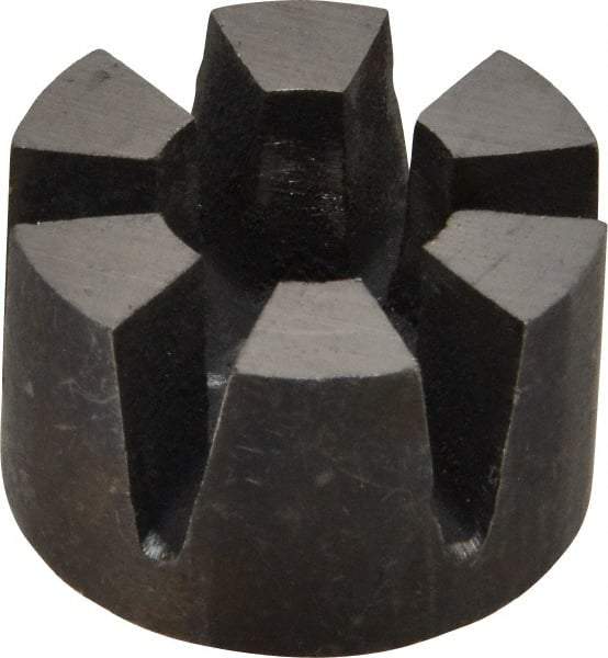 Eclipse - 3/4" OD x 1-1/4" High, 6 Pole Alnico Rotor Magnet - 1/4" Hole Diam, 25 Lb Max Holding Capacity, 1,022°F Max Operating Temp - Industrial Tool & Supply