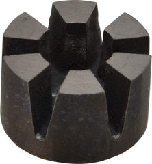 Eclipse - 3/4" OD x 1-1/4" High, 6 Pole Alnico Rotor Magnet - 1/4" Hole Diam, 25 Lb Max Holding Capacity, 1,022°F Max Operating Temp - Industrial Tool & Supply