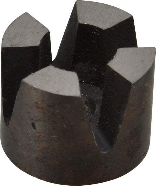 Eclipse - 3/4" OD x 63/64" High, 4 Pole Alnico Rotor Magnet - 1/4" Hole Diam, 16 Lb Max Holding Capacity, 1,022°F Max Operating Temp - Industrial Tool & Supply