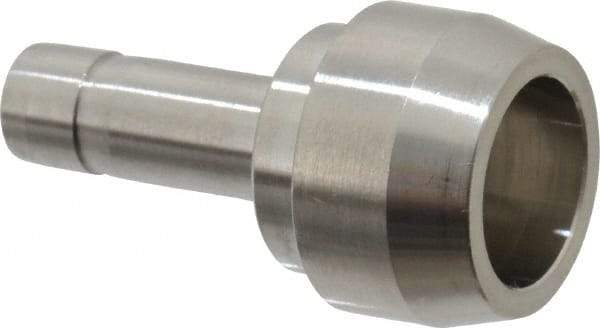 Ham-Let - 1/2 x 1/4" OD, Grade 316Stainless Steel Reducing Port Connector - Comp x Comp Ends - Industrial Tool & Supply