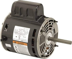 US Motors - 1/3 hp, ODP Enclosure, Auto Thermal Protection, 1,100 RPM, 115 Volt, 60 Hz, Industrial Electric AC/DC Motor - Size 48 Frame, Stud Mount, 1 Speed, Ball Bearings, 4.4 Full Load Amps, B Class Insulation, CW Lead End - Industrial Tool & Supply
