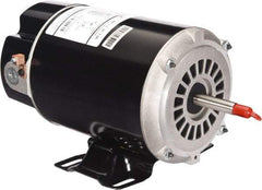 US Motors - 1 hp, ODP Enclosure, Auto Thermal Protection, 3,450 RPM, 115 Volt, 60 Hz, Industrial Electric AC/DC Motor - Size 48 Frame, Thru Bolt Mount, 1 Speed, Ball/SAB Bearings, 10.0 Full Load Amps, B Class Insulation, CCW Drive End - Industrial Tool & Supply