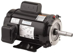 US Motors - 2 hp, ODP Enclosure, 1,730 RPM, 115/230 Volt, 60 Hz, Industrial Electric AC/DC Motor - Size 182 Frame, Horizontal-Footed Mount, 1 Speed, Ball Bearings, 23.2/11.6 Full Load Amps, F Class Insulation - Industrial Tool & Supply